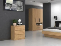 Komoda szafka 3 szuflady M3 - Dąb artisan