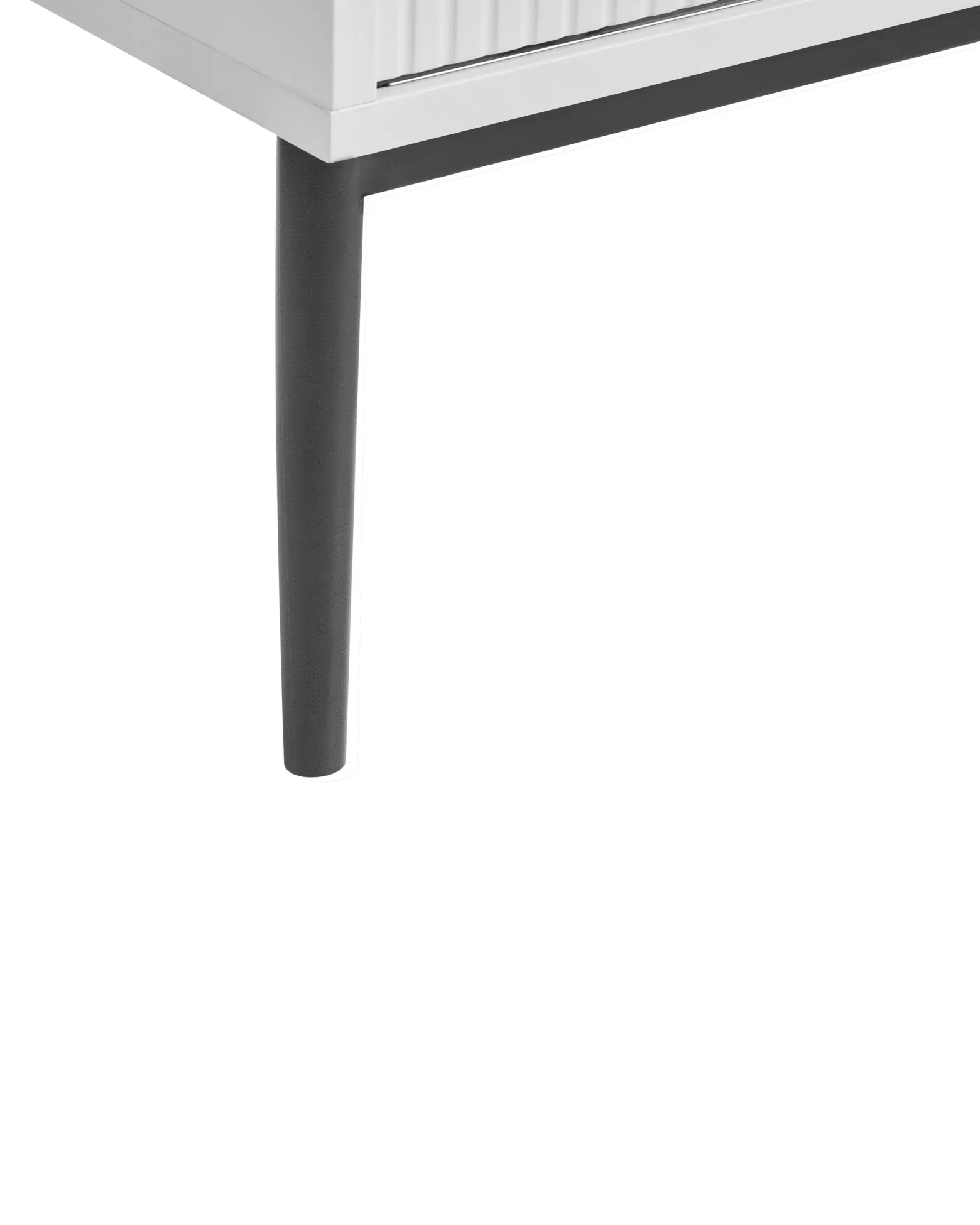 Komoda szafka z drzwiami 150 cm biała