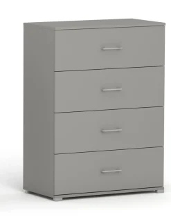 Komoda Szary Arktyczny 53 Cm 50 Cm