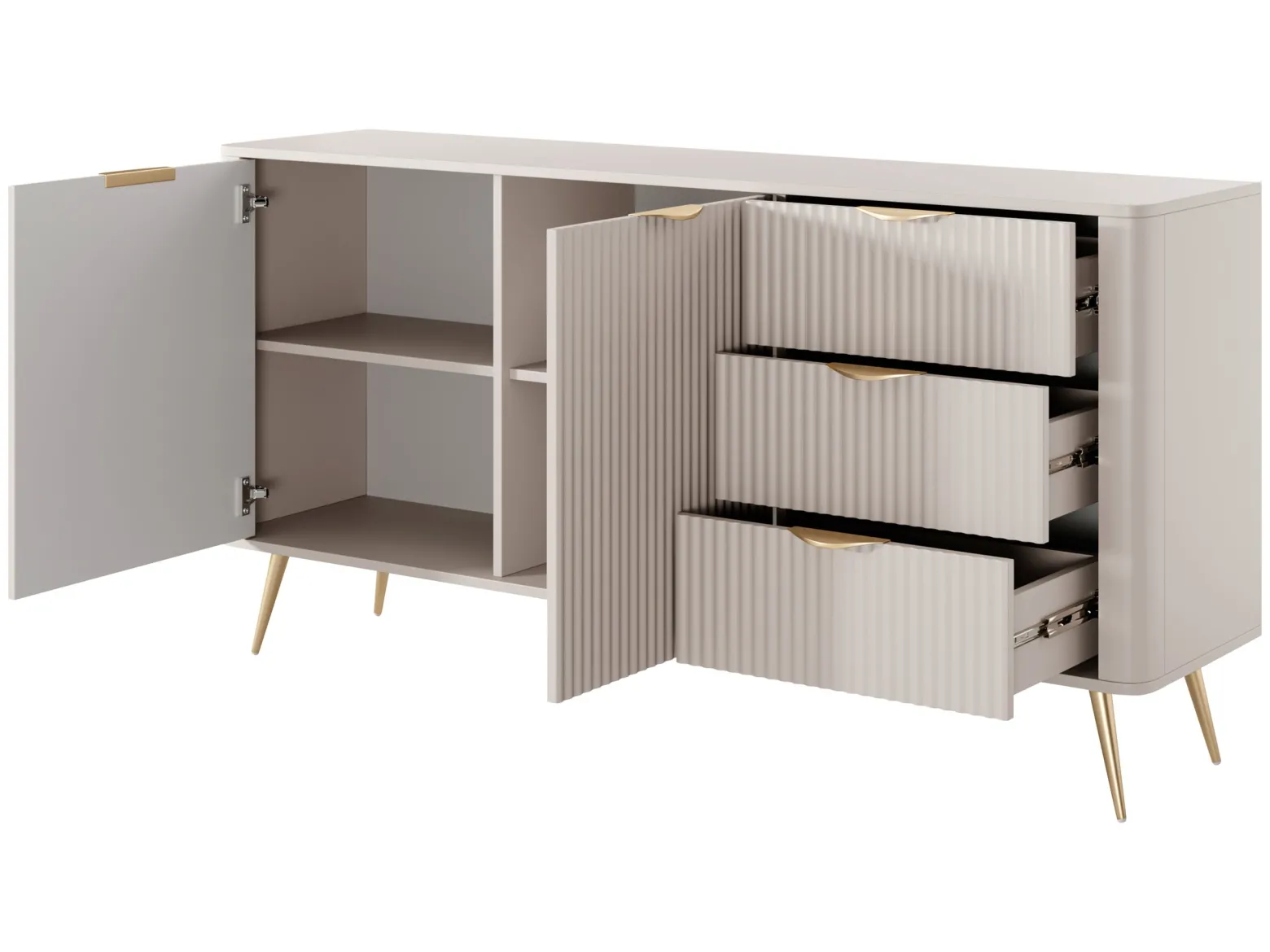Komoda szeroka Lante 2D3S