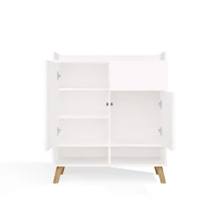 Komoda Topeshop Colin 80x92x35 cm biała