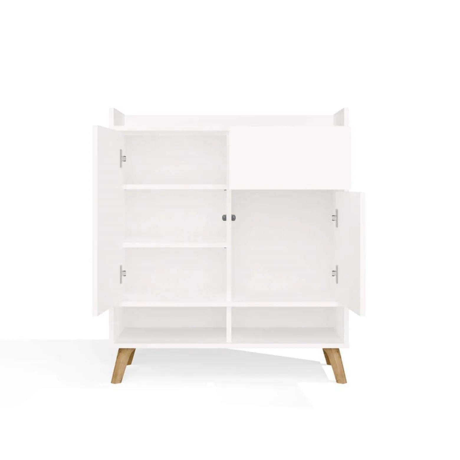 Komoda Topeshop Colin 80x92x35 cm biała