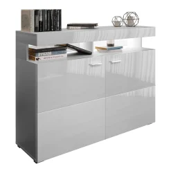 Komoda VANCOUVER W9.862 w wysokim połysku LED