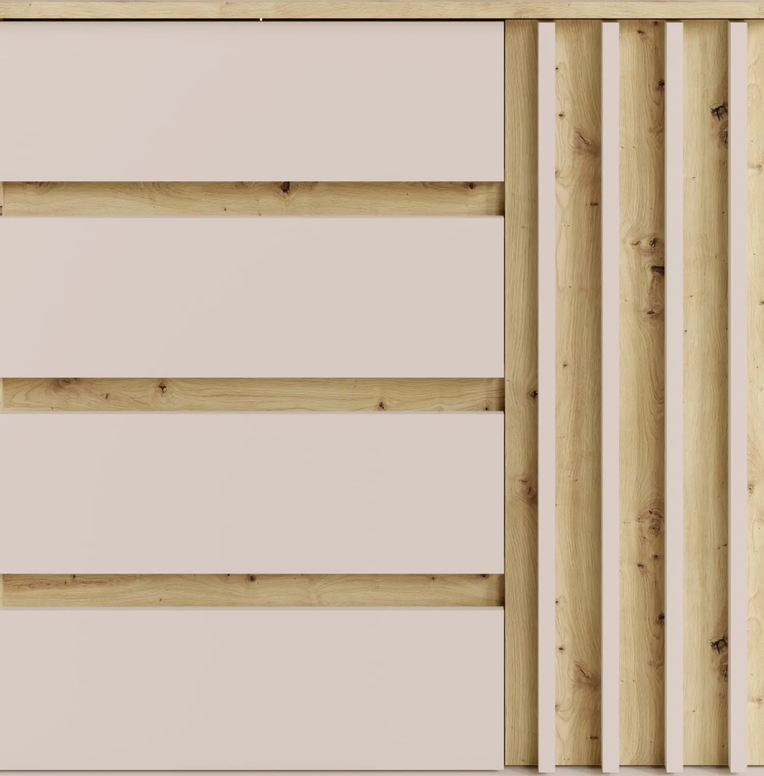 Komoda z szufladami 80 cm do przedpokoju DORIOS