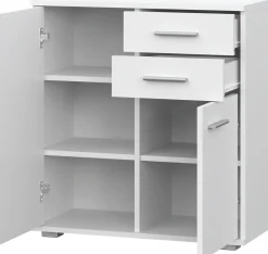 Komoda z szufladami 69 cm dwudrzwiowa FONDI