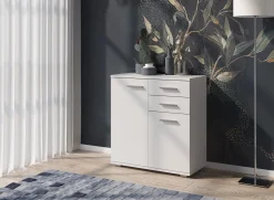 Komoda z szufladami 69 cm dwudrzwiowa FONDI