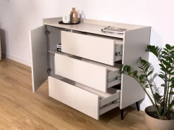 Komoda z szufladami do salonu 126 cm ASPERO