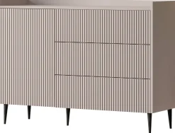 Komoda z szufladami do salonu 126 cm ASPERO