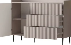 Komoda z szufladami do salonu 126 cm ASPERO