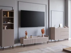 Komoda z szufladami do salonu 126 cm ASPERO