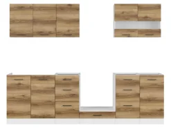 Komplet kuchenny Junona Line 260 cm dąb delano jasny