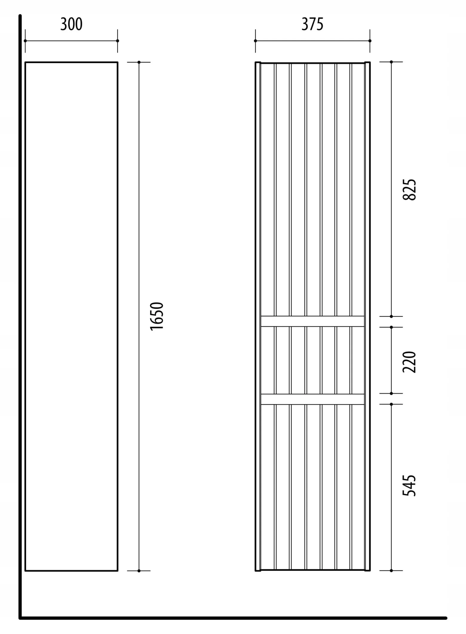 KOMPLET Zestaw Mebli Łazienkowych 4 Elementy MDF MIGDAŁ LINE