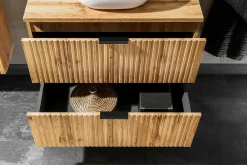 KOMPLET Mebli do Łazienki ADEL OAK 5 elementów DĄB WOTAN
