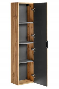 KOMPLET Mebli do Łazienki ADEL OAK 5 elementów DĄB WOTAN