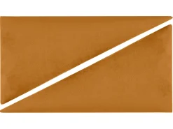 Komplet paneli tapicerowanych trójkątnych P 30x15 cm 2 szt. żółtych