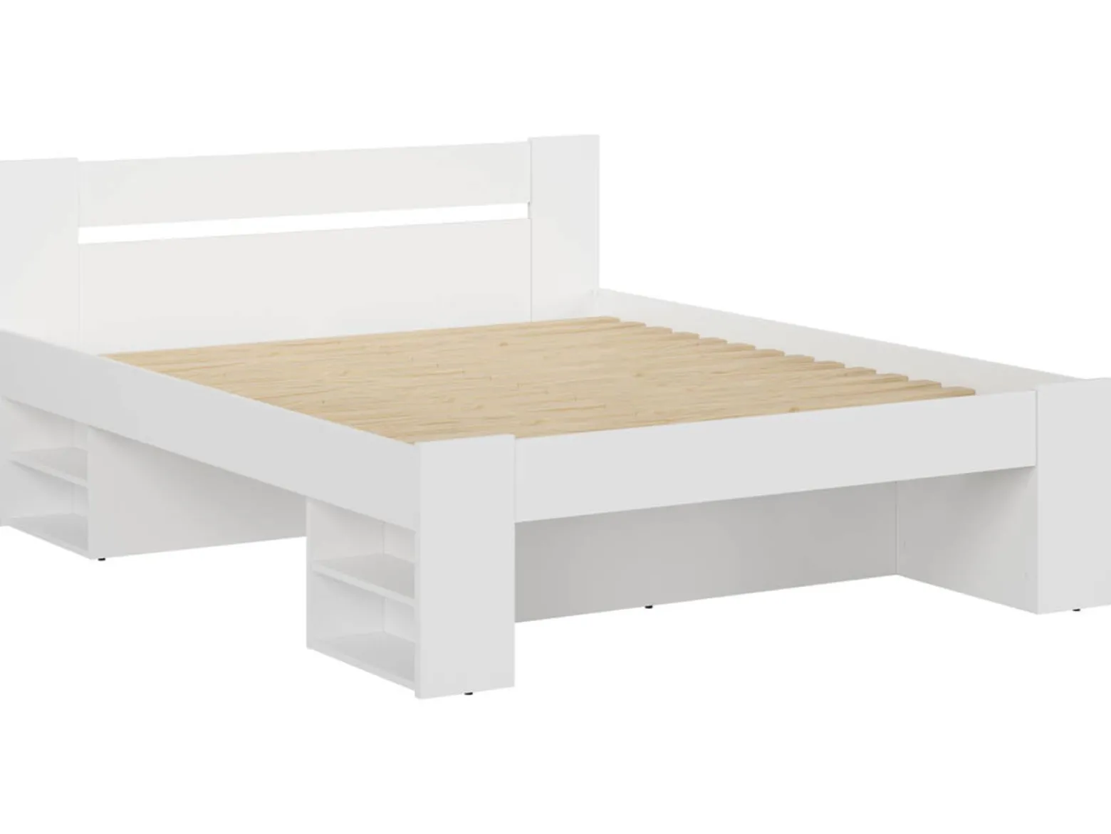 Łóżko Nepo Plus 160x200 białe