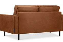 KONSIMO INVIA Sofa dwuosobowa industrialna na metalowych nóżkach