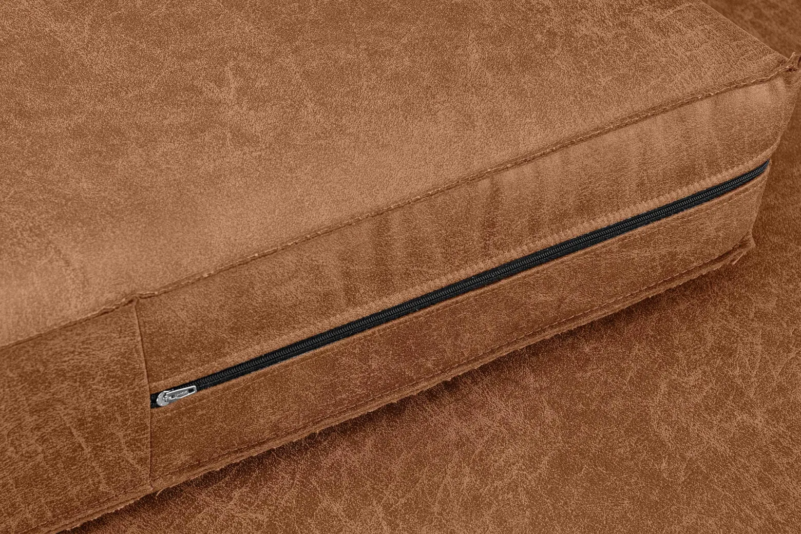 KONSIMO INVIA Sofa dwuosobowa industrialna na metalowych nóżkach