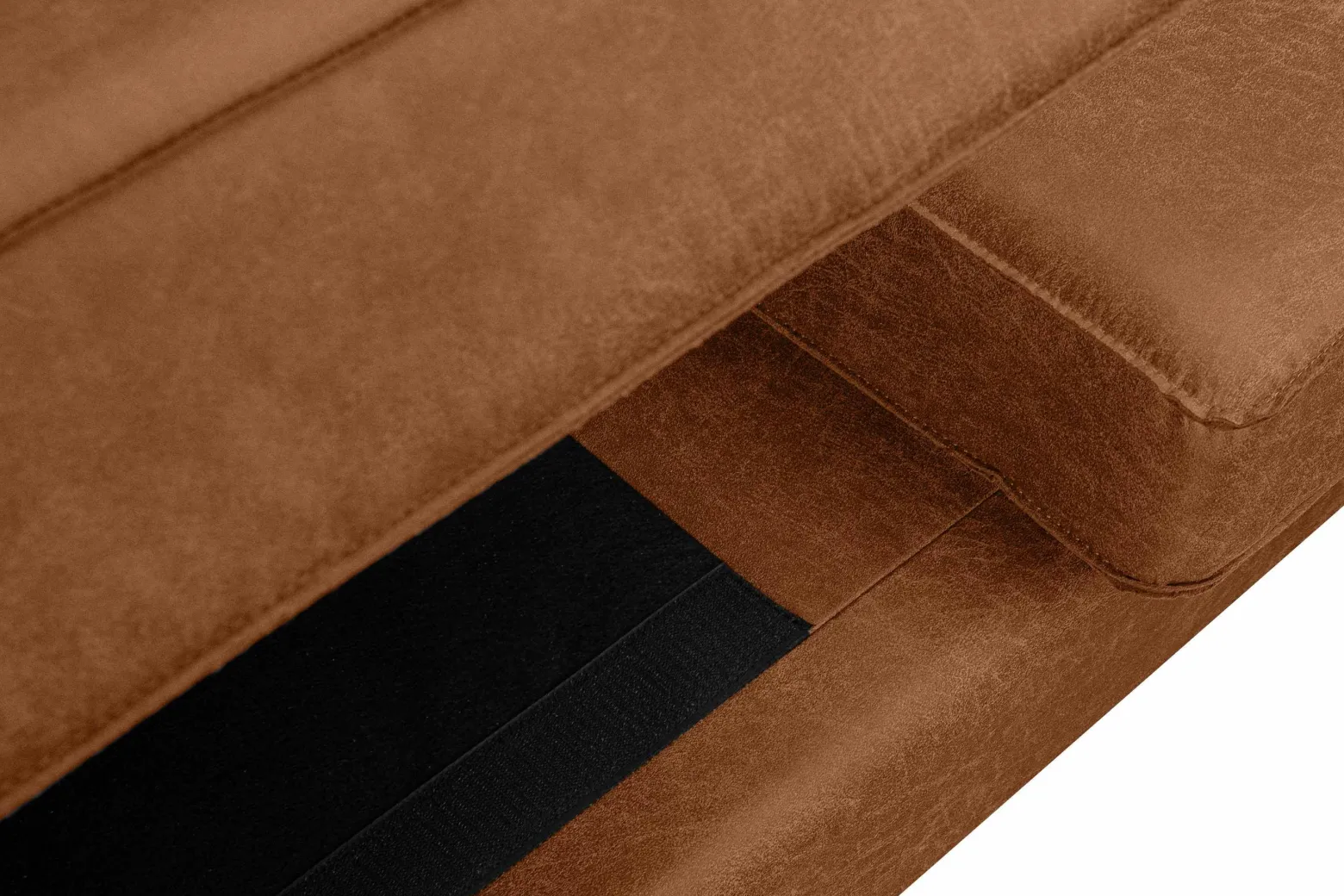 KONSIMO INVIA Sofa dwuosobowa industrialna na metalowych nóżkach