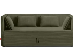 KONSIMO ROTI Łóżko młodzieżowe/dzienne ze schowkiem narożne 90x200 cm