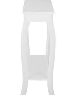 Konsola stolik z półką 100x30 cm biały