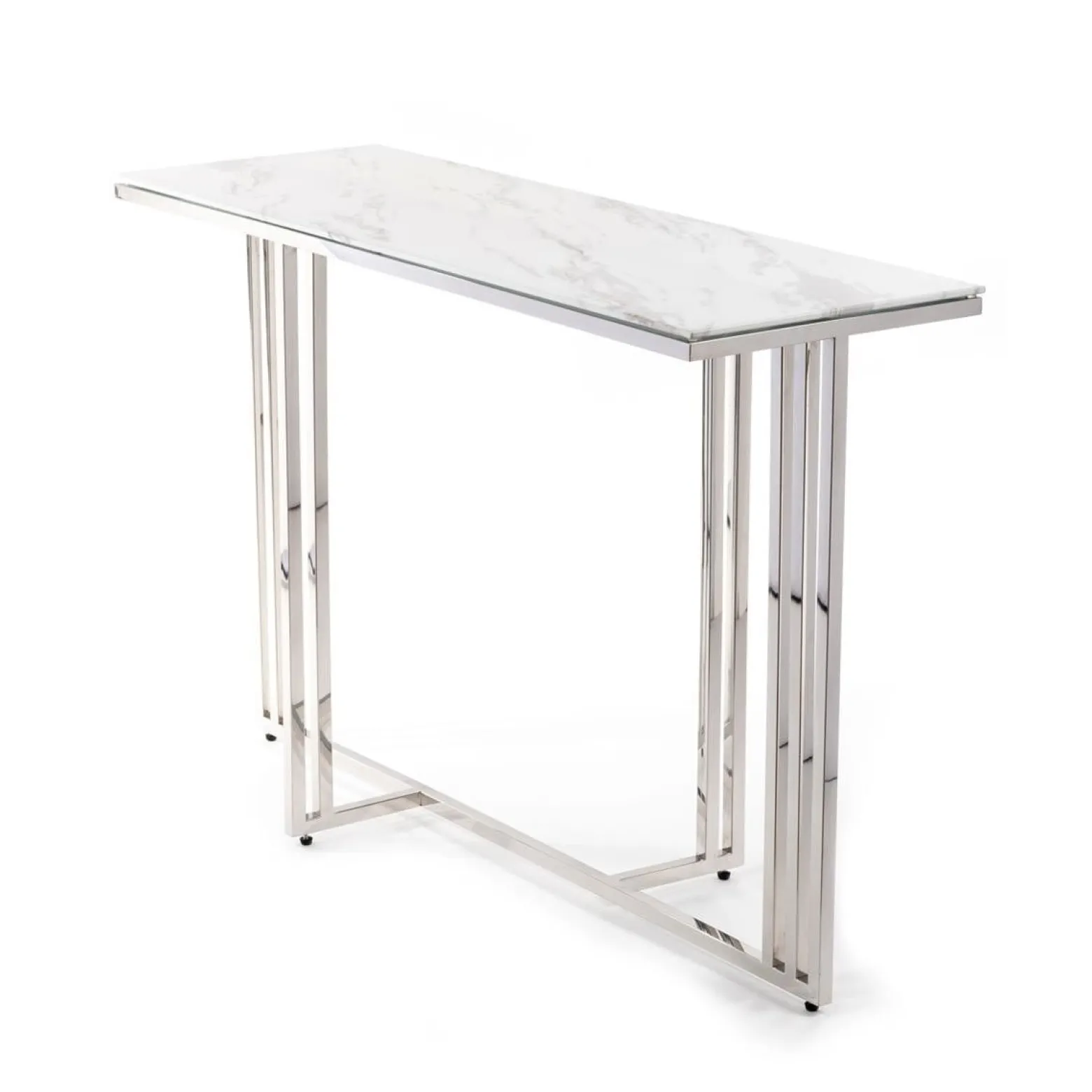 Konsola Amagat Silver White 120 cm