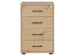 Kontenerek Space Office 50 cm z 4 szufladami dąb artisan