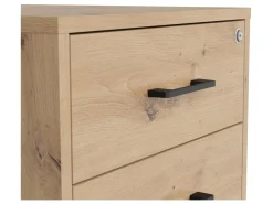 Kontenerek Space Office 50 cm z 4 szufladami dąb artisan