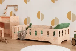 Łóżko pojedyncze drewniane TILA 2L - SMARTWOOD®