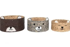 Kosze na zabawki 40x25 cm GATTO E CANE-I