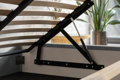 Łóżko tapicerowane Verona Slim 90x200 ze stelażem metalowym