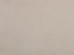Łóżko tapicerowane welur 160x200 cm beżowoszary