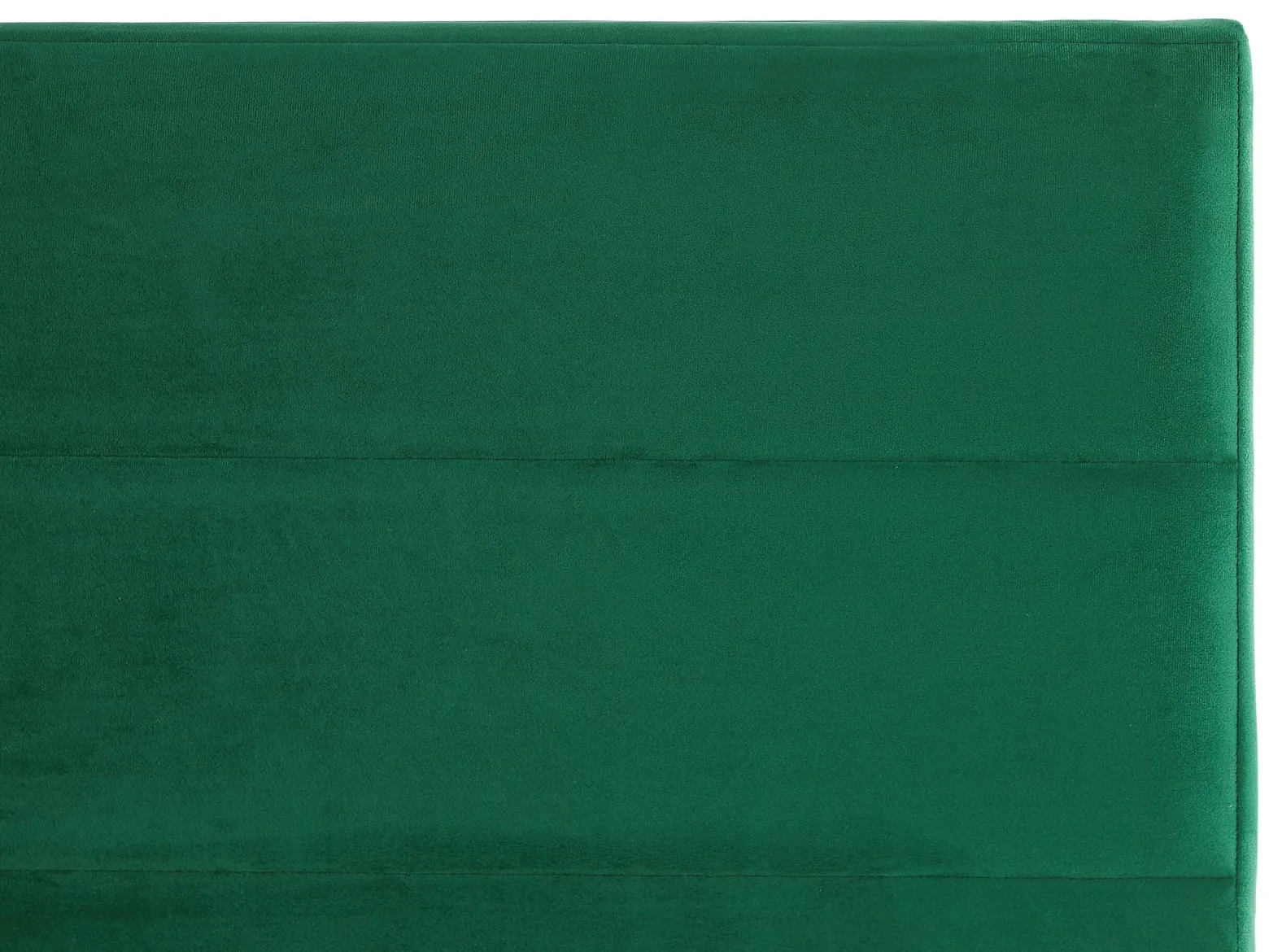 Łóżko welurowe podwójne 180x200 zielone