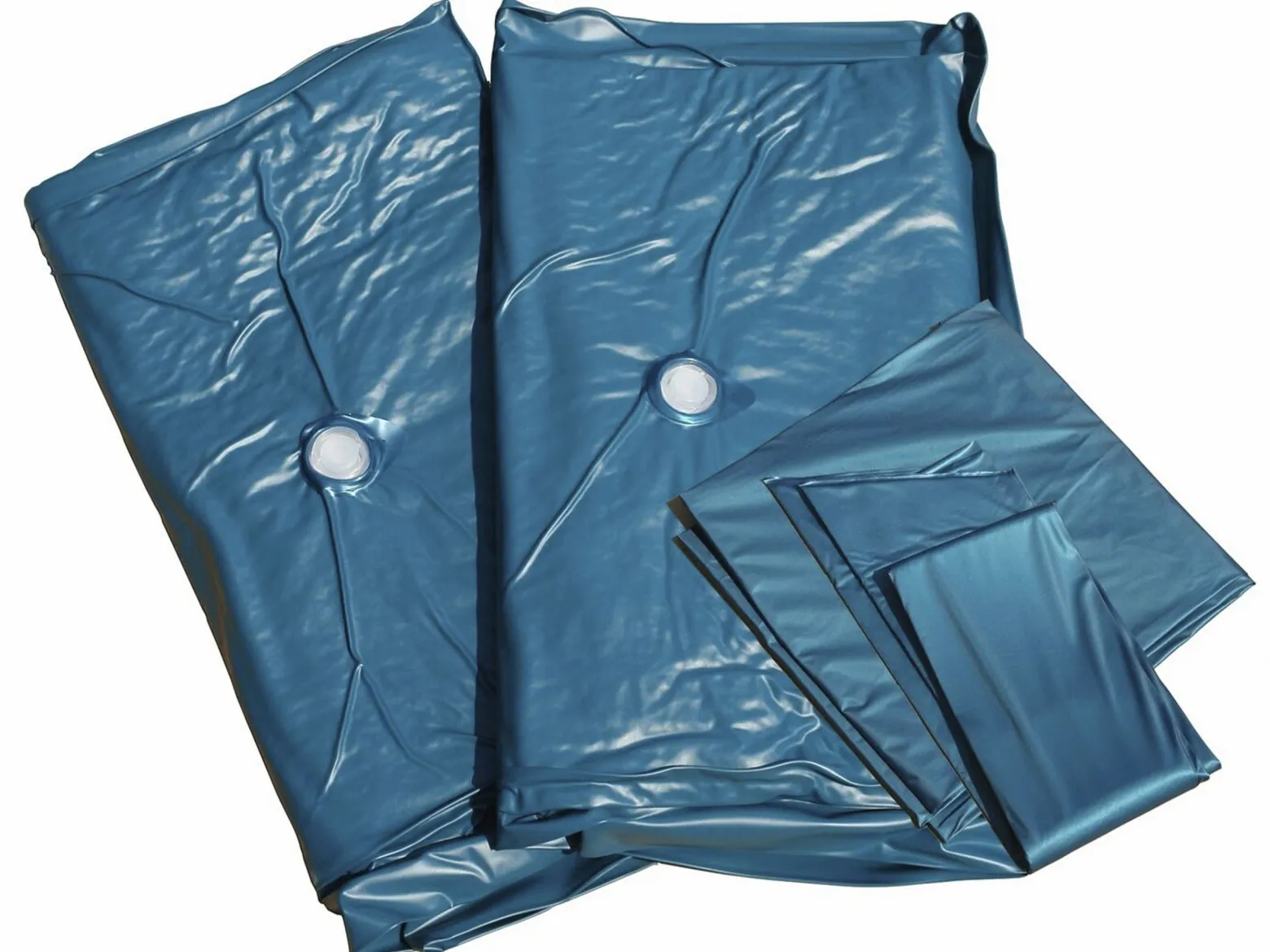 Łóżko wodne materac boucle 180x200 brązowe