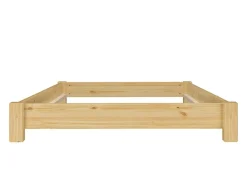 Łóżko 80x200 Futon drewniane, kolor sosna lakierowana