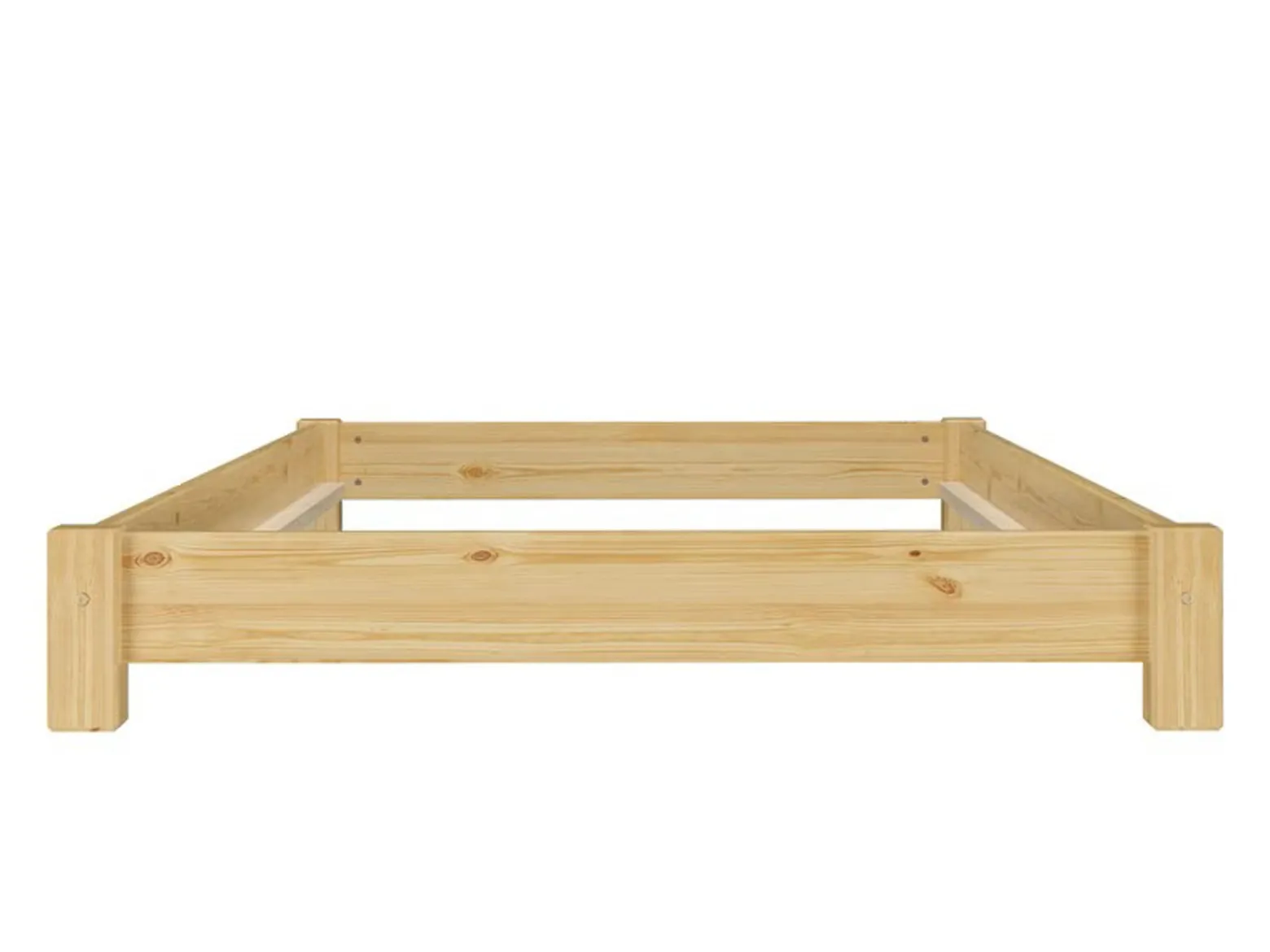 Łóżko 80x200 Futon drewniane, kolor sosna lakierowana