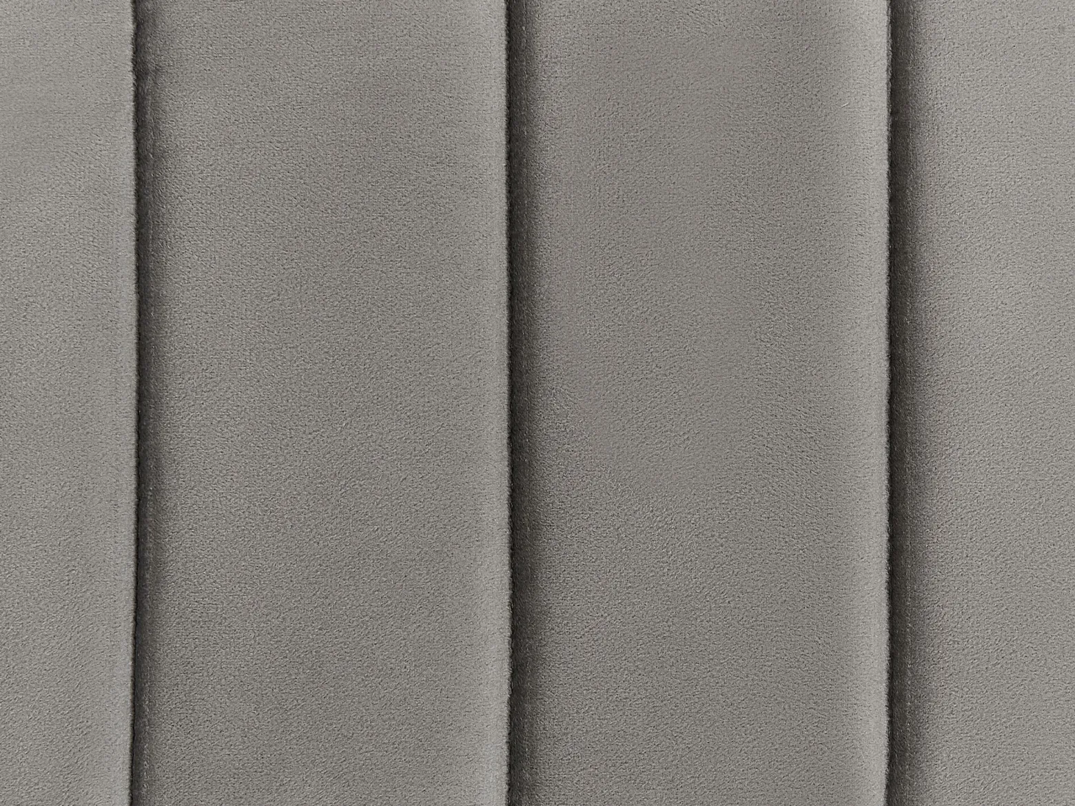 Łóżko z pojemnkiem 160x200 cm welurowe szare