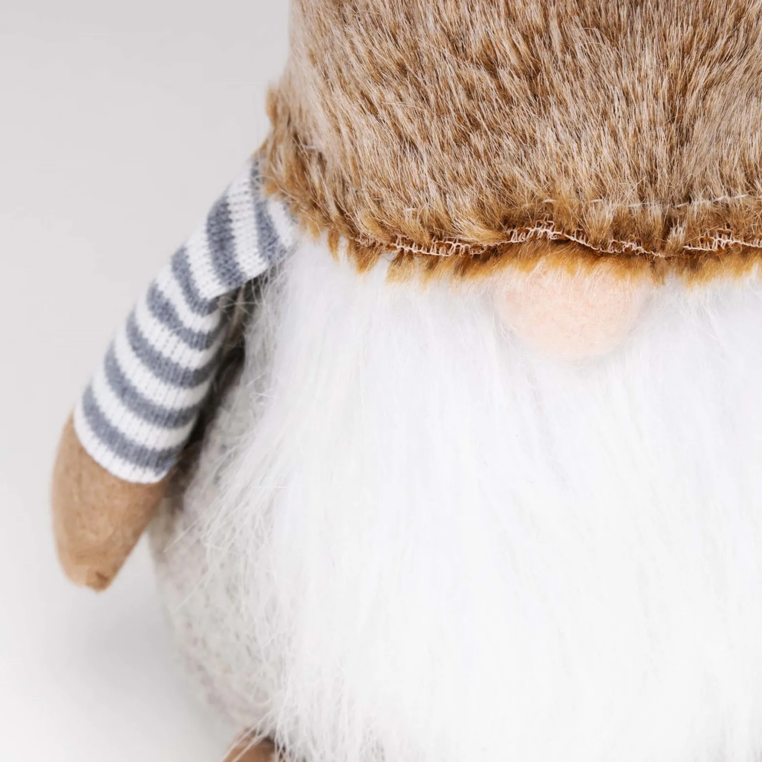 Krasnal świąteczny 38 cm ozdoba figurka skrzat bożonarodzeniowy, gnom