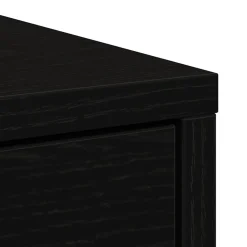 Kredens Czarny Materiał drewnopochodny vidaXL