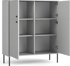 Kredens do salonu 105 cm IRYS szary