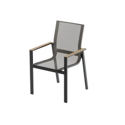 Krzesło ogrodowe aluminiowe BELLANTI Verona Luna Dark Grey