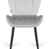 Krzesło tapicerowane MONTI VELVET GREY