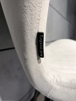 Krzesło tapicerowane MONTI VELVET GREY