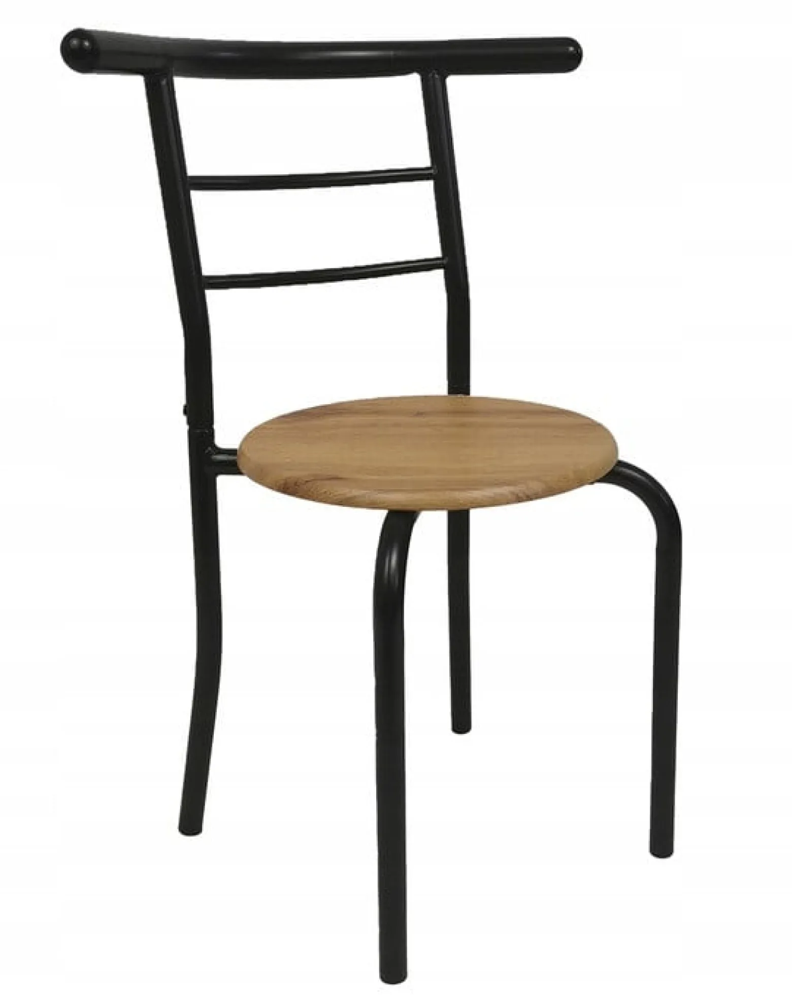 Krzesło do kuchni jadalni salonu loft nowoczesne 51x40 cm Rein dąb