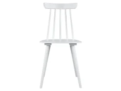 Krzesło drewniane Modern patyczak białe