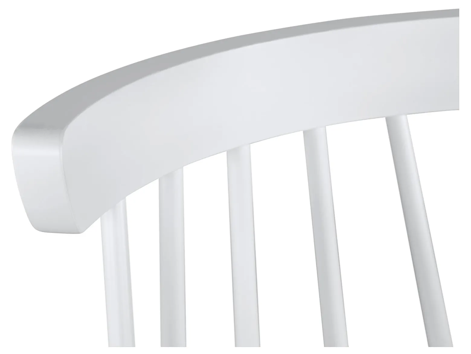 Krzesło drewniane Modern patyczak białe