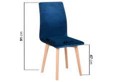 Krzesło LUNET 2 buk / 11B