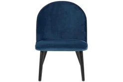 Krzesło Manley VIC navy blue tapicerowane