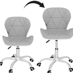 Krzesło obrotowe biurowe ergonomiczny fotel na kółkach