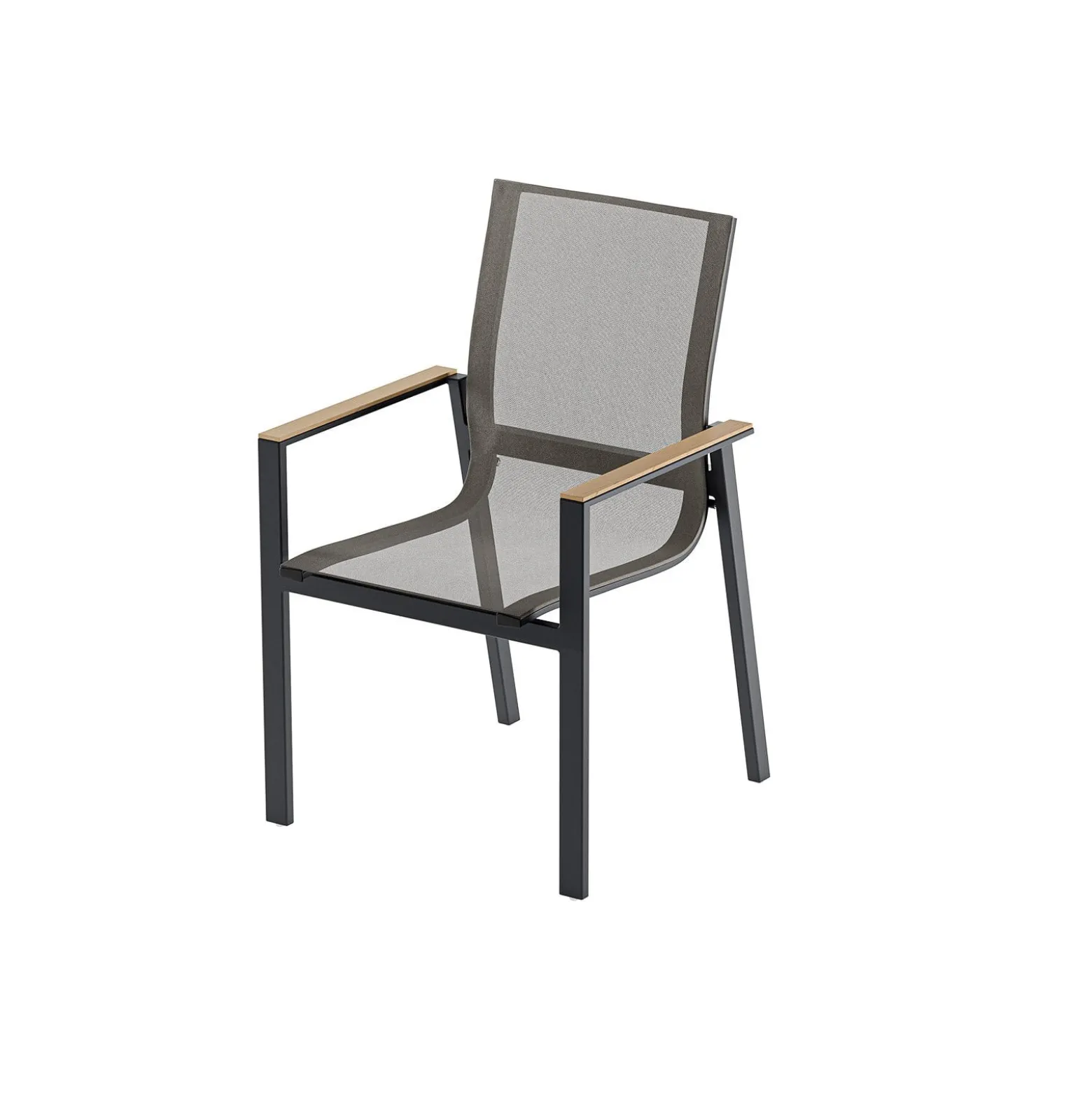 Krzesło ogrodowe aluminiowe BELLANTI Verona Luna Dark Grey